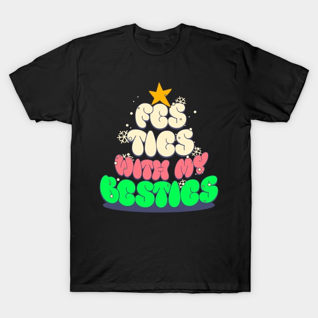 Merry Christmas And Happy New Year T-Shirt by Outrageous Flavors